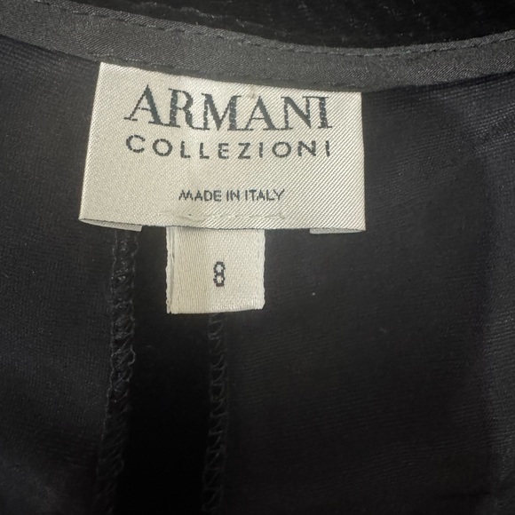 **Armani Collezioni Wide-Leg Velvet Pants – Size 8 (IT 44) - Picture 2 of 9